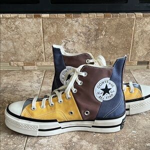 Converse Chuck 70 Plus High Material Mash up. Men’s 8 Women’s 10